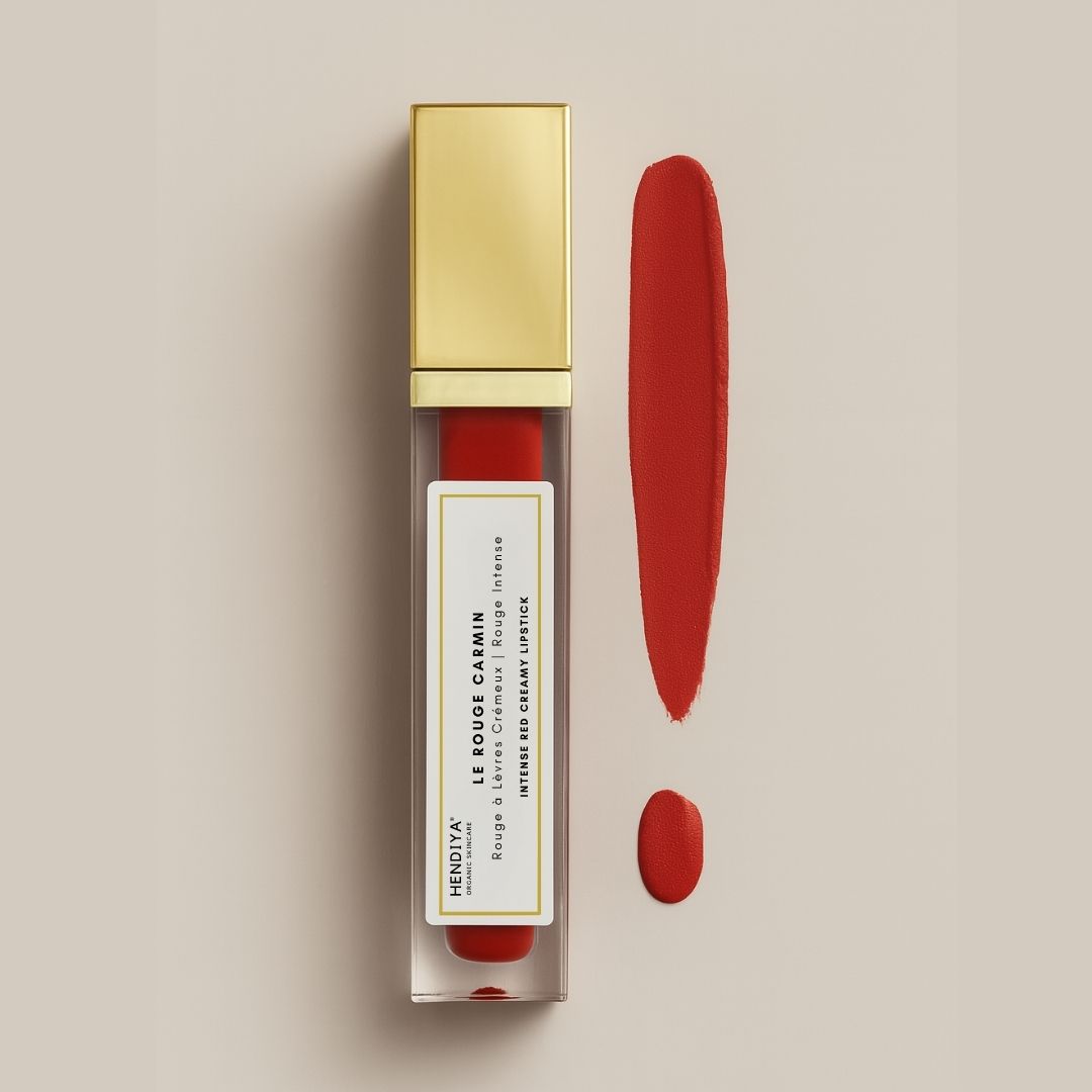 Le Rouge Carmin - Rouge à Lèvres Crémeux Rouge Intense