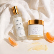 Citrus Pulp Scrub and La Brume Divine Hendiya®, orange blossom body ritual