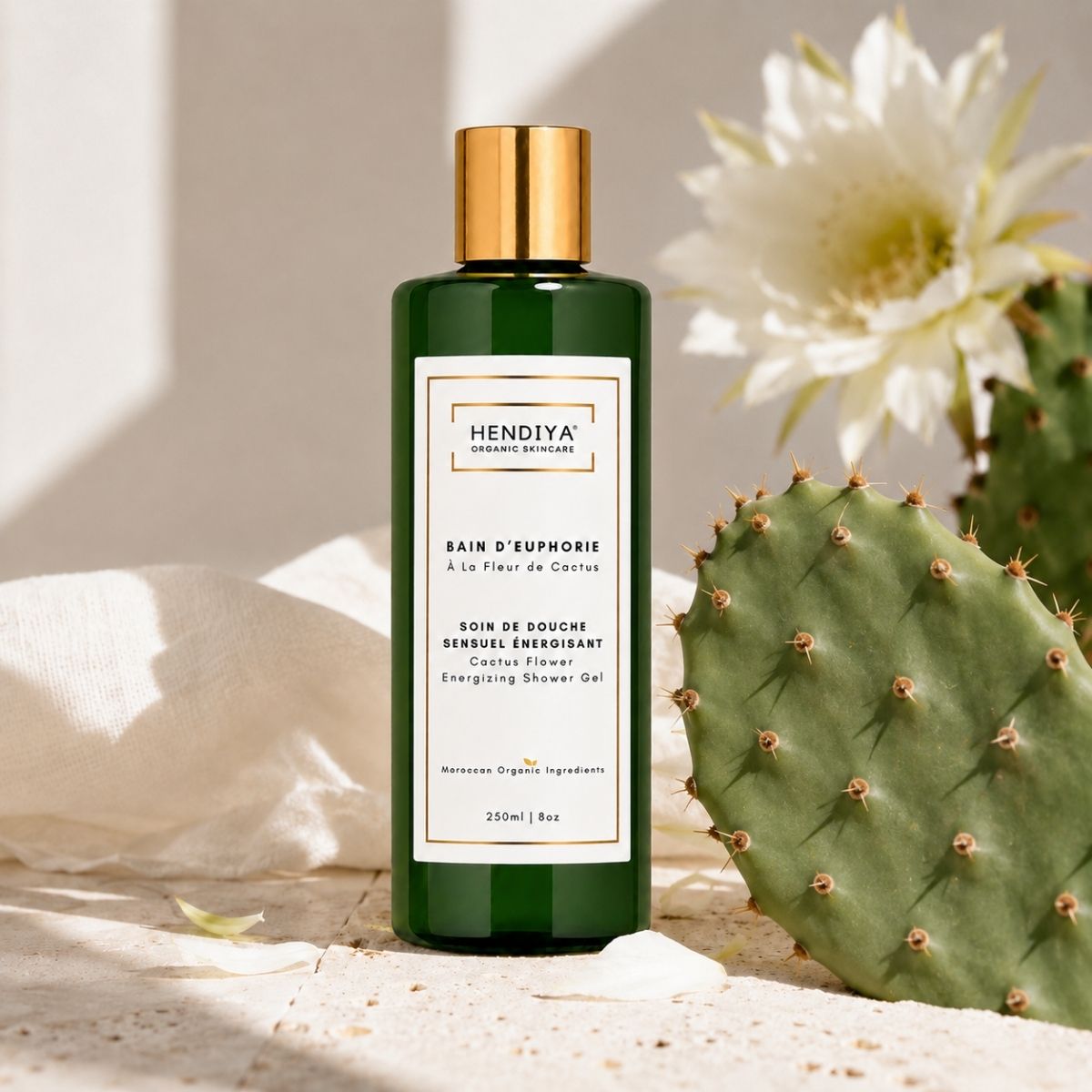 Cactus flower, the scent of Bain d'Euphorie Hendiya®